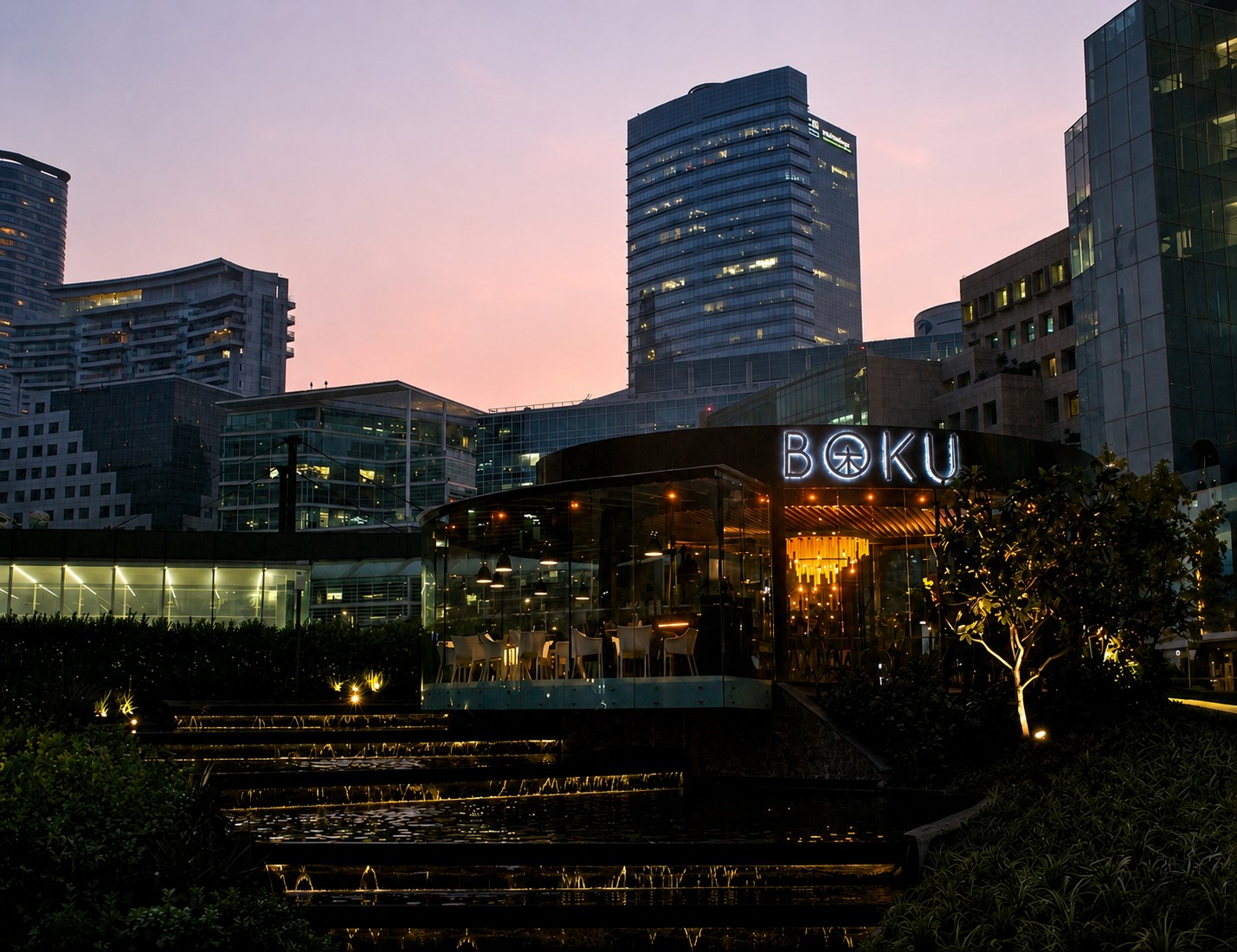 Boku Santa Fe — restaurante en zona premium de CDMX